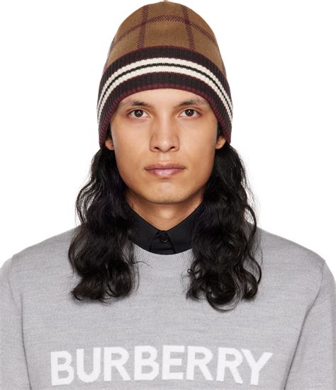 burberry winter hat mens|authentic burberry hat.